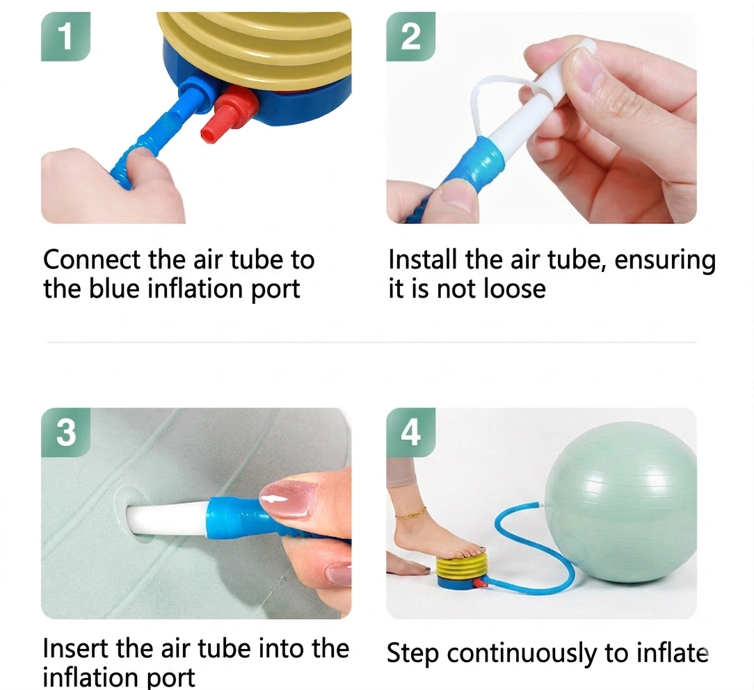 Anti Burst Donut Swiss Ball description 2