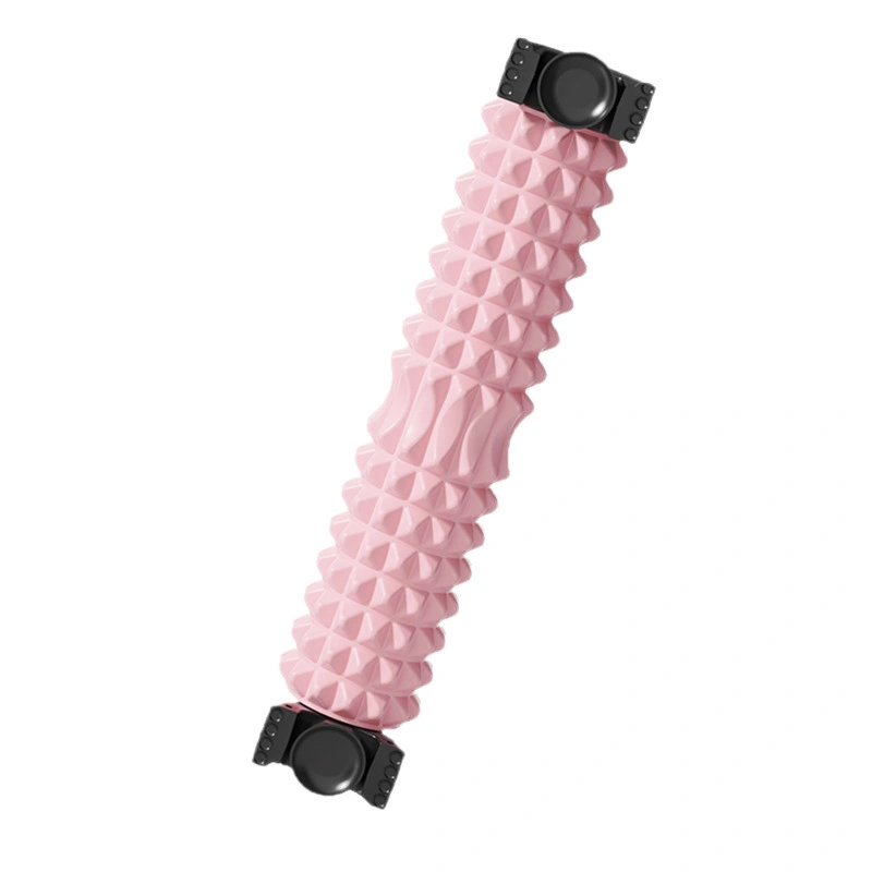 Pro-Stable Pink Foam Roller with Fixed Stand - Deep Tissue Muscle Massager for Home Yoga & Recovery 12 Pro-Stable Pink Foam Roller with Fixed Stand - Deep Tissue Muscle Massager for Home Yoga & Recovery - Image 12