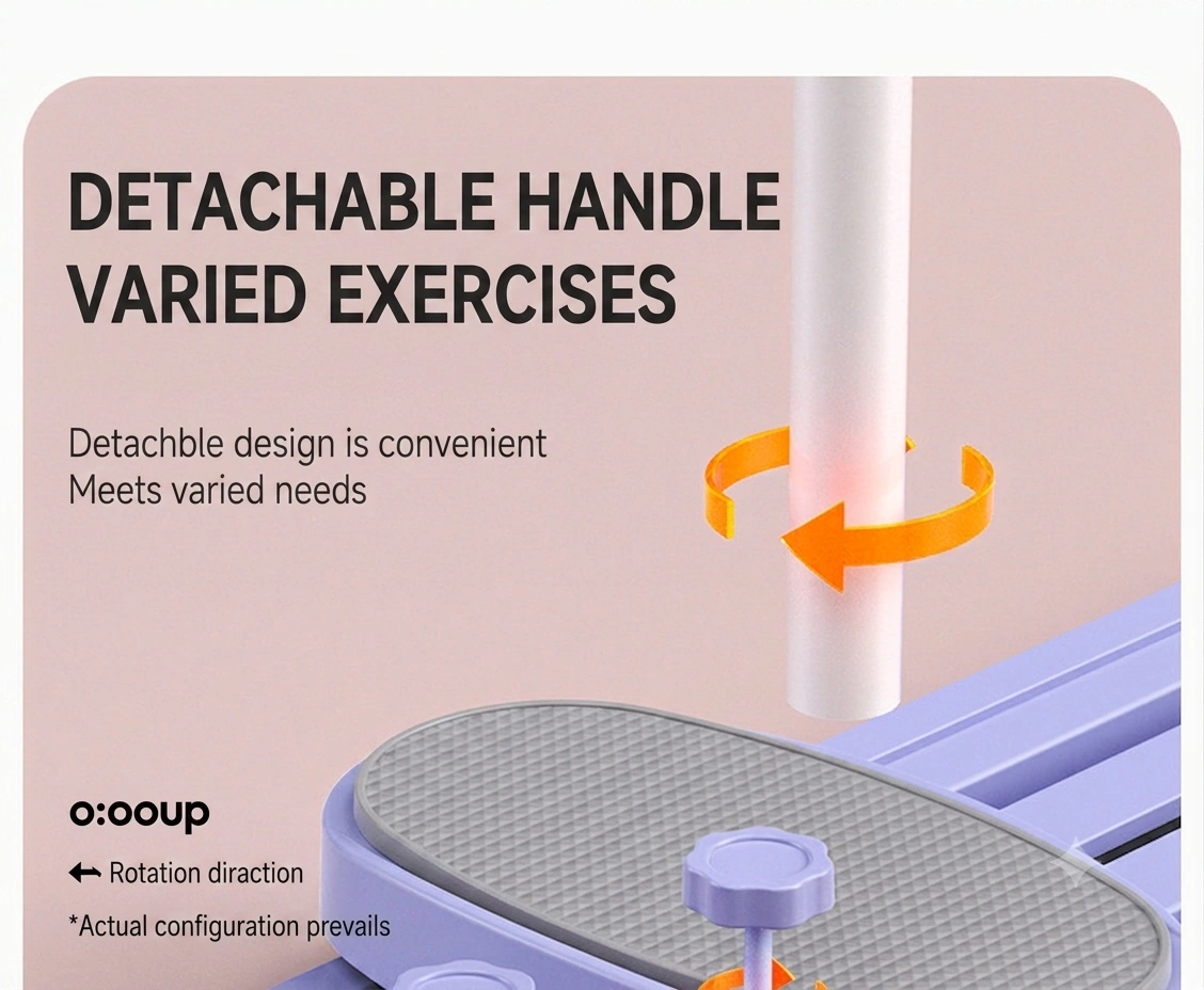 detachable handlebar multifunctional leg slider workout