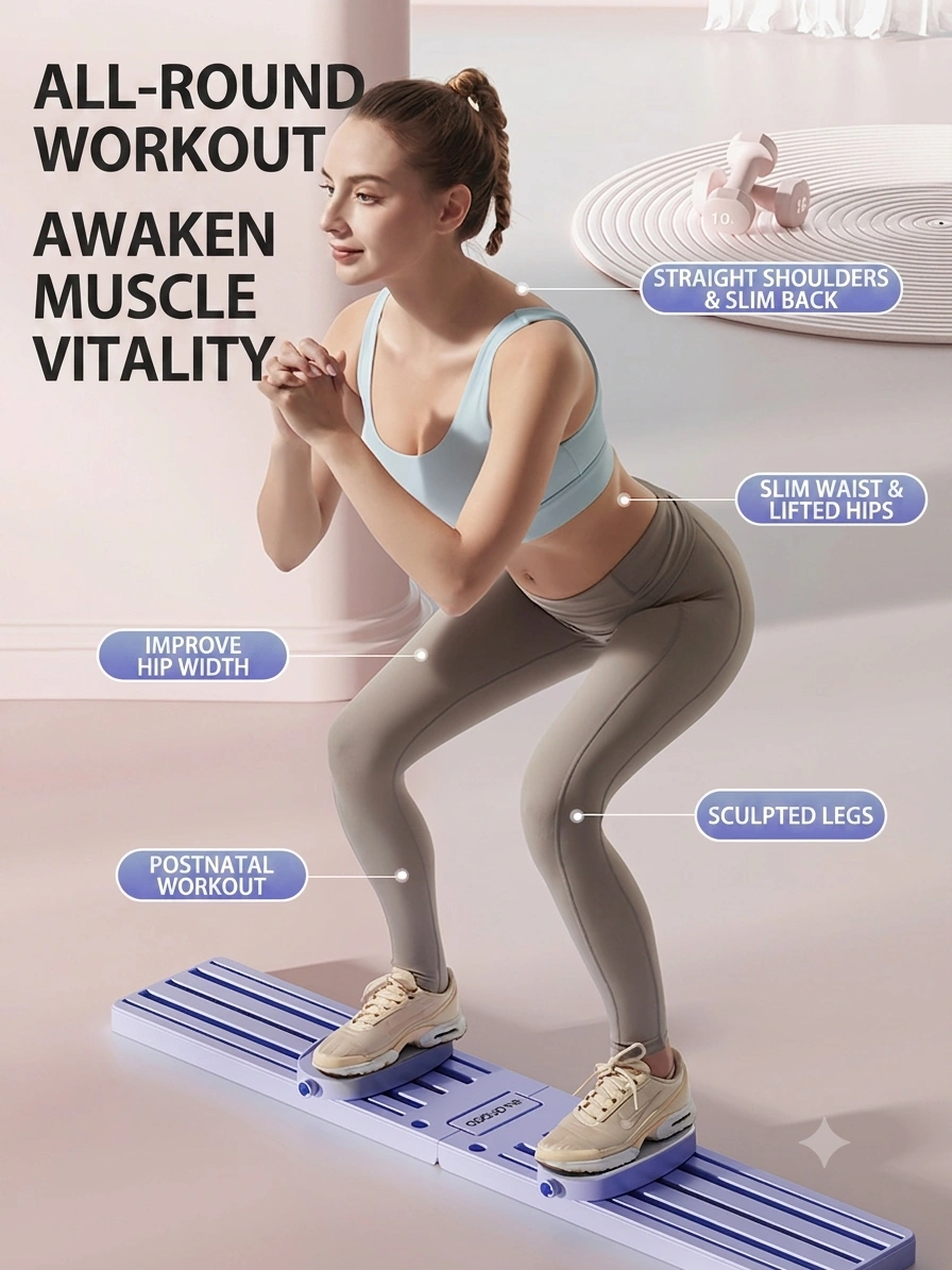 easylean purple leg slider pelvic floor