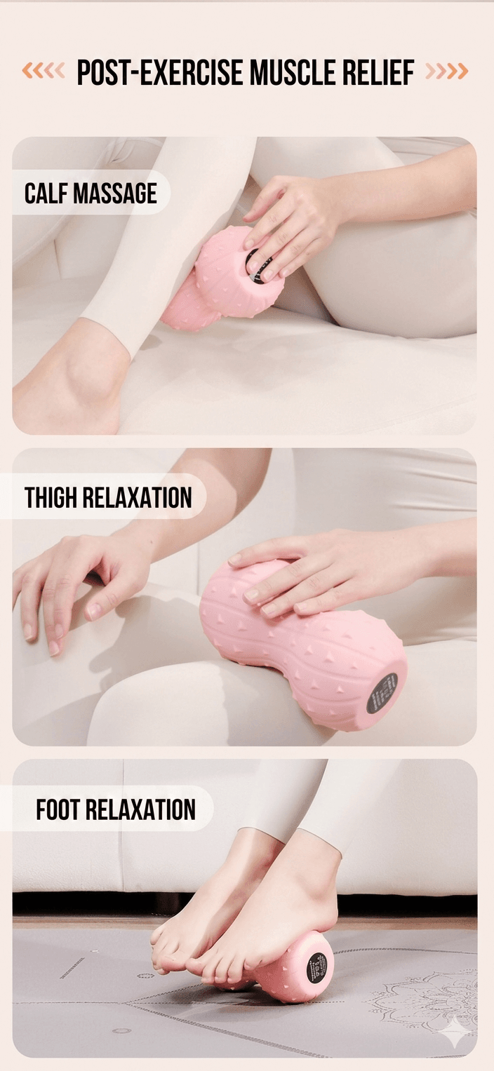 electric vibrating peanut massage ball description 3