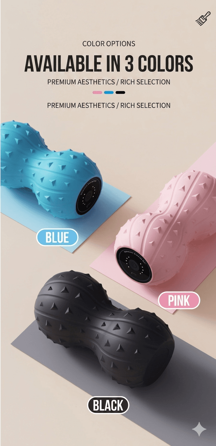 electric vibrating peanut massage ball description 5