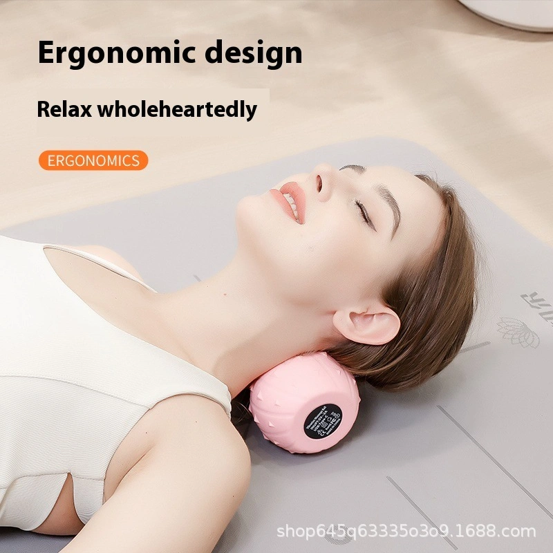Electric Vibrating Peanut Massage Ball - Pink Rechargeable Fascia Roller for Deep Tissue Recovery & Muscle Relief 8 Electric Vibrating Peanut Massage Ball - Pink Rechargeable Fascia Roller for Deep Tissue Recovery & Muscle Relief - Image 8