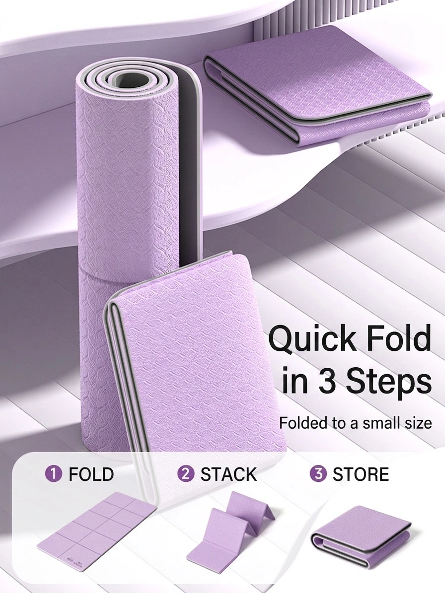 Foldable Yoga Mat description 1