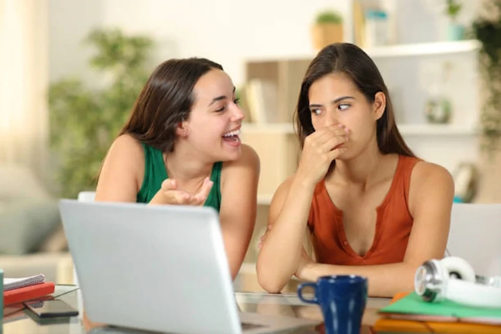 Two women talking about how to fix skinny fat and dealing with unexpected keto breath issues.