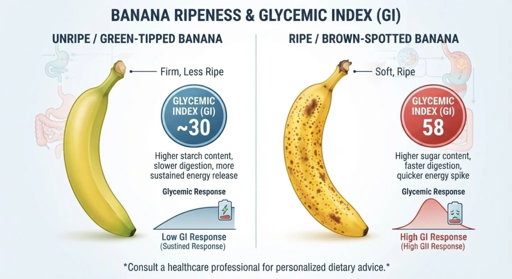 Wake Up! That "Health Halo" Low-GI Snack in Your Cart is Actually Making You Fatter Than Soda 4 banana ripeness and low gi snack impact